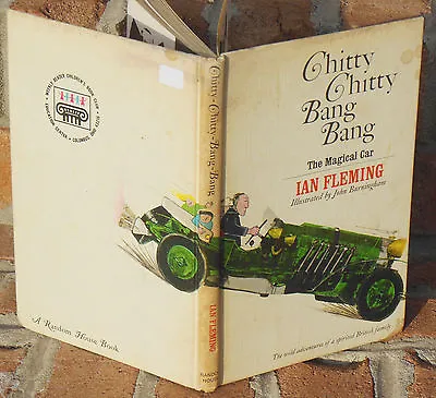$18 • Buy 1964 Chitty-Chitty-Bang-Bang The Magical Car BOOK Iam Fleming HC Vintage Rare