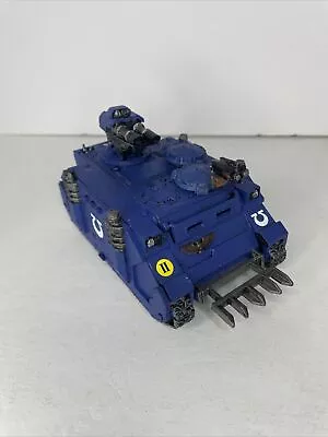 Warhammer 40k Space Marines Ultramarines Razorback Rhino Well Painted • $39.99