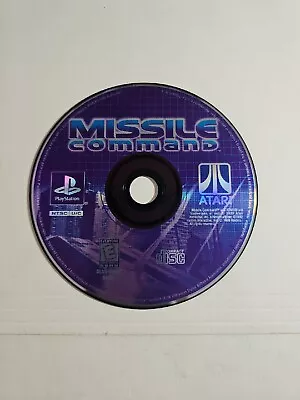 Missile Command Sony Play Station 1 1999 PS1 Disc Only  Tested • $7.50