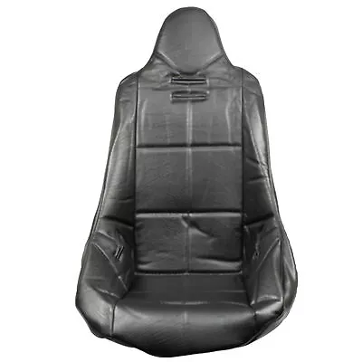 $84.95 • Buy Empi 62-2310 Black Vinyl High Back Poly Seat Cover. Dune Buggy Vw Baja Bug, Each