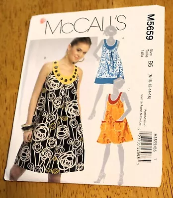 McCalls ~ PATTERN #5659 MISSES & WOMENS DRESS IN 3 LENGTHS - Sizes 8-16 - New • $5.29