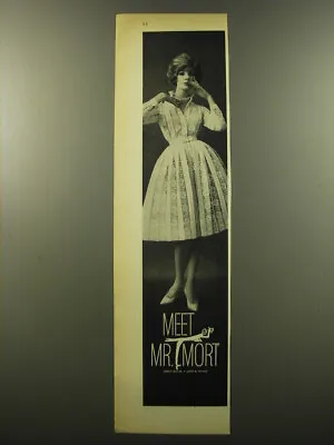 1959 Mr. Mort Dress Ad - Meet Mr. Mort • $19.99