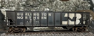 Atlas Weathered O Scale Burlington Northern 3 Bay Hopper (3-rail / 2-rail) • $69.99
