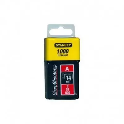 Stanley 14mm Cable Staples Cable Size 14mm X 1000 Type 53 • £10