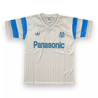 Olympique Marseille Home Retro Jersey 1990 • $55