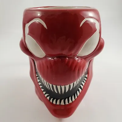 Marvel Carnage Head 16 Oz Ceramic Coffee Cup Mug Red Venom Spider-Man New • $12.99