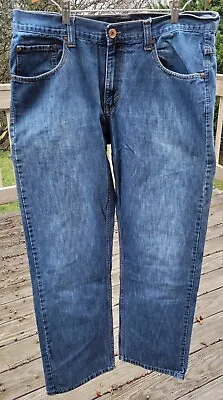 Mecca Denim Blue Jeans Mens 38 X 32 Actual 37 X 31 Vintage Good Condition • $6.49