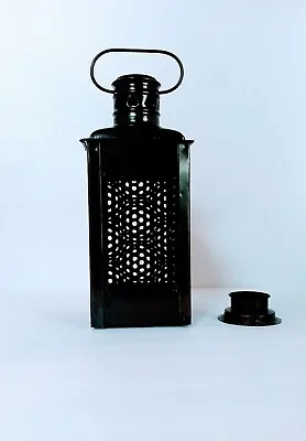 Iron Moroccan Lantern Candle Holder Lamp • $8