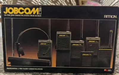 New Open Box! Vintage 1995 Jobcom 2-Way Radio JBX-151-8N-BLU 154.570 MHz • $159.95