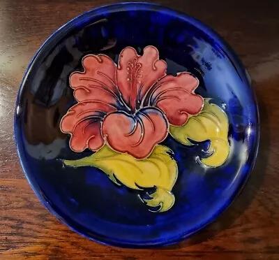 £44 • Buy Walter Moorcroft 'Moorcroft' Dish Hibiscus 19cm Approx