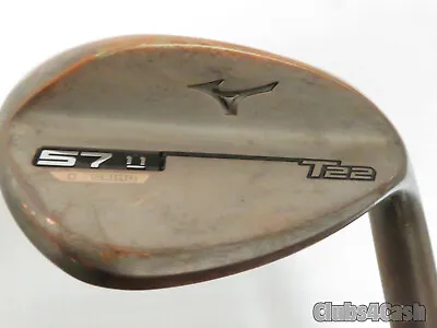 Mizuno T22 Wedge Denim Copper Dynamic Gold Tour Issue S400 D Grind 57° 11 • $69.99