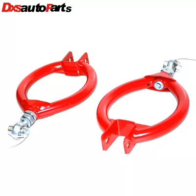 For 89-94 Nissan 240SX S13 Red Rear Alignment Camber Arm Toe Kit EMUSA • $45.89