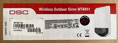 Dsc Wireless Outdoor Siren • $100