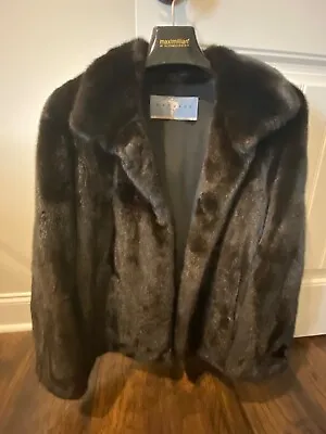 Manakas Frankfurt Size 26 Mink Jacket Blackglama • $4000