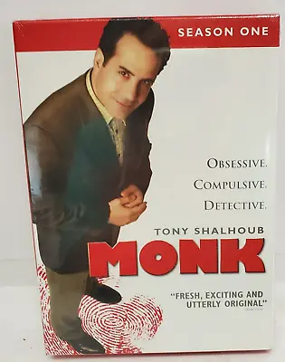 Monk Complete Seasons 1-DVD Set-Brand NEW Sealed FREE Shipping • $12.95