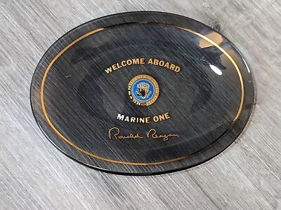 Marine One Presidential Seal VIP Ronald Reagan Gift 22K Plate White House Issue • $350