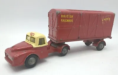 £40 • Buy Vintage Budgie Toys 252 British Railways Container Transporter Diecast Model 