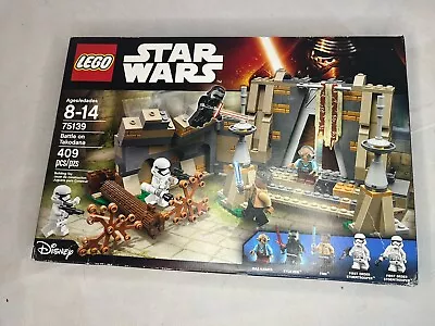 Lego 75139 Star Wars Battle On Takodana LEGO 2016 New Sealed Retired • $56