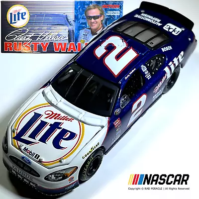 Premium Car! Nascar 2000 1:64 Miller Lite 2 Ford Taurus Rusty Wallace • $8.99