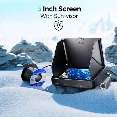 Eyoyo 5  IPS Display Underwater Fish Find Camera 1080P Video Record Ice Fishing • $175.99