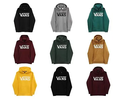 NEW Vans Mens CLASSIC LOGO Pullover HOODIE Skateboard PO Hooded / Zip SWEATSHIRT • $84.95