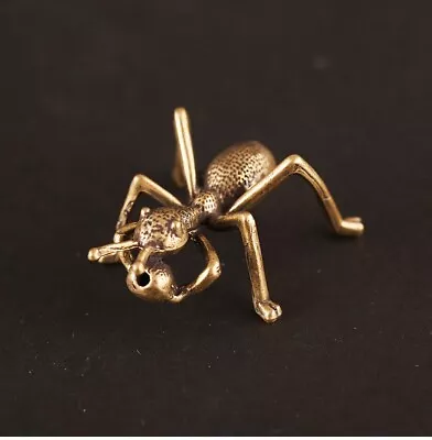 Vintage Ant Sculpture Pendant Home Decoration Handmade Figurine Miniature • $19.32