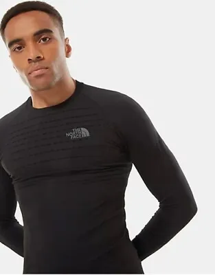 £182.99 • Buy North Face Base Layer SPORT Set Top And Bottom Mens Large / X Large Black / Grey