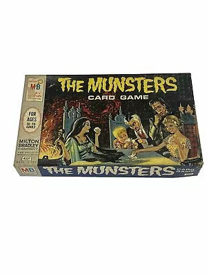 1964 The Munsters Card Game Milton Bradley Rare Scared Blonde Boy Version RARE • $525.99