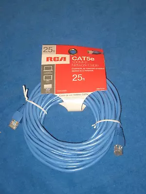 RCA TPH532BR CAT-5E 100MHz Network Cable 25ft New! • $8.49