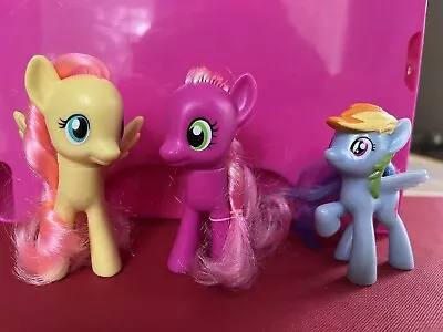 My Little Pony Lot (3) Rainbow Dash Fluttershy Cheerilee EUC • $6