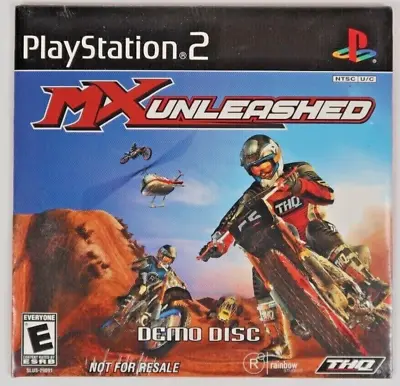 MX Unleashed (Sony PlayStation 2 2004) Demo Disc Sealed Digipak • $14.69