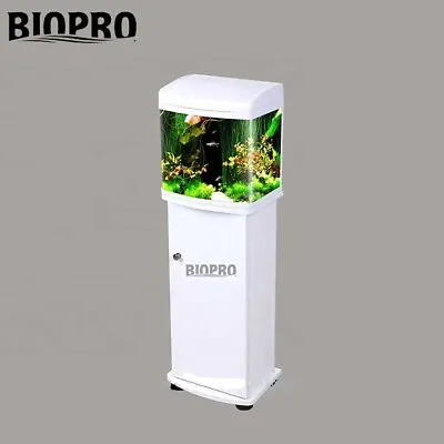 $329.99 • Buy BIOPRO (WHITE) Aquarium Fish Tank+Cabinet Option 85L Glass LED Pump/Filter B260H