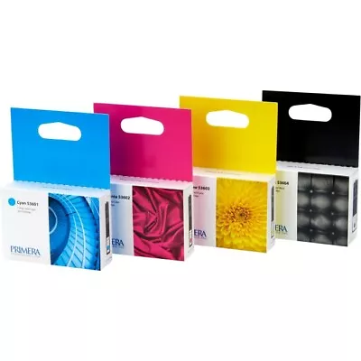 Primera 53606 Multi-Pack Ink Cartridges (Cyan Magenta Yellow Black) • $121.09