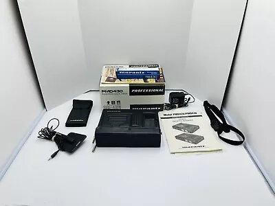 Vintage Marantz PMD-430 Professional Portable Cassette Tape Recorder  READ 👇👇 • $495