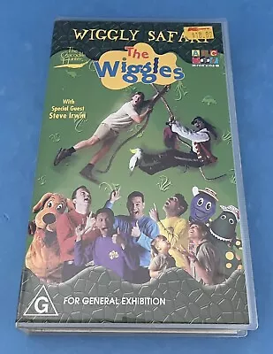 The Wiggles Wiggly Safari VHS • $14.95