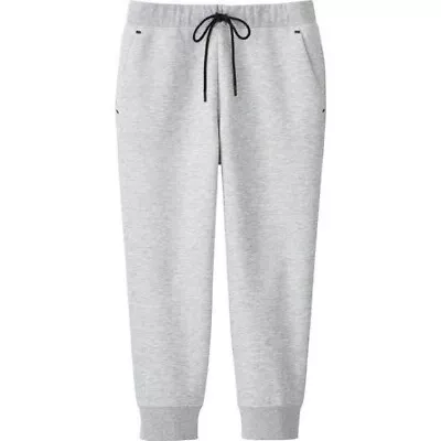 $15 • Buy Uniqlo - Women Dry Sweat Ankle 3/4 Pants In Grey - Size M - New+Tag