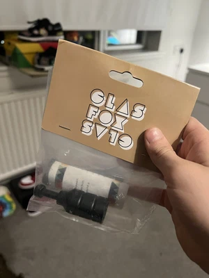 £5 • Buy Stunt Scooter Black Ribbed Stunt Pegs Front Rear Cannister Inc Axle Bolts