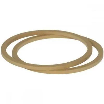 8  200mm Pair Of MDF Speaker Spacer Mounting Rings 8mm Thick ID 182mm ED 202mm • £10.99