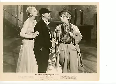 Vintage 8x10 Photo Love Happy 1949 Harpo Marx Groucho Marx Ilona Massey • $14.99