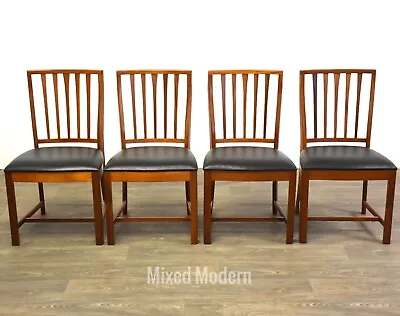 Mahogany Mid Century Dining Chairs - Set Of 4 • $1400