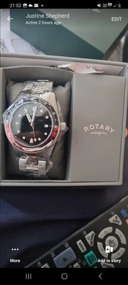 £200 • Buy Watches Mens Rotary Pepsi 