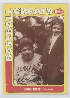 1991 Swell Baseball Greats Babe Ruth #124 HOF • $2.54