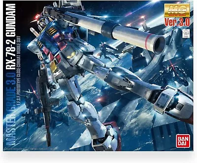 Bandai Gundam RX-78-2 Ver. 3.0 MG 1/100 Model Kit - USA Seller - Open Box • $29.99