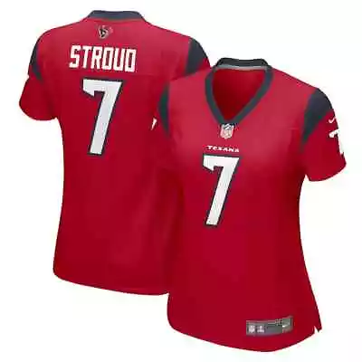Houston Texans #7 C.J. Stroud Stitched Red Football Jersey Men's NWT • $54.99
