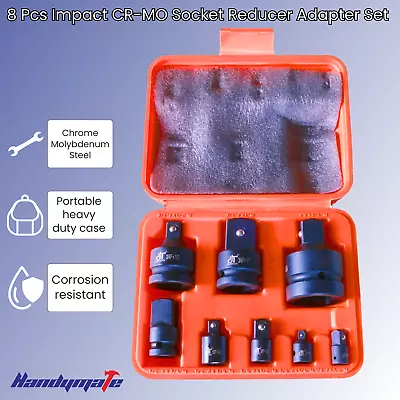 8 Piece Impact CR-MO Socket Reducer Adapter Set • $43.50