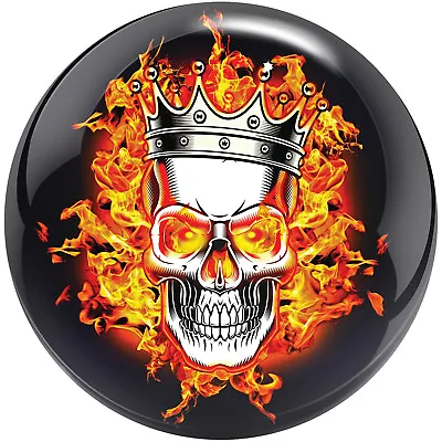 Brunswick Flaming Skull Viz A Ball Bowling Ball • $99.95