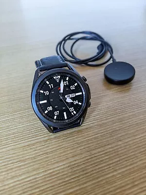Samsung Galaxy Watch 3 SM-R840 45mm Bluetooth WiFi (Mystic Black) • $139