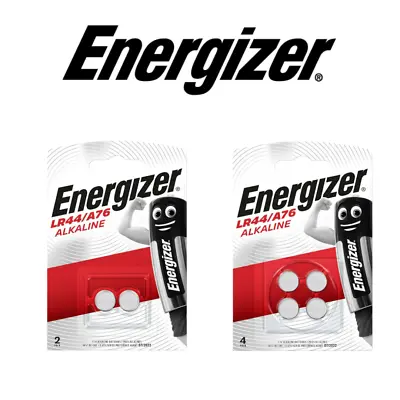 Energizer LR44 Batteries AG13 357 A76 RW82 L1154 SR44 Coin Cell Button Alkaline • £1.99