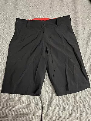 Pre-owned Primal Mountain Bike Cycling Shorts Mens M Black No Inner Short • $13