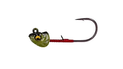 Megabass Okashira Jighead Realistic Swimbait Jighead W/ 3D Eyes Baitkeeper Barb • $9.78